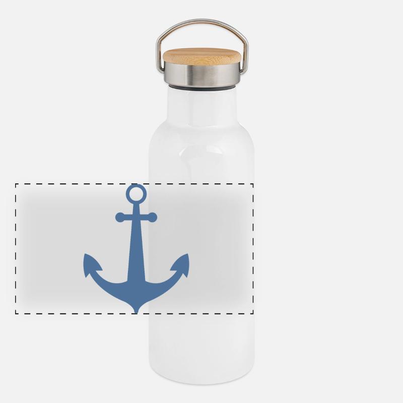 Anker Panorama Thermosflasche mit Bambusdeckel