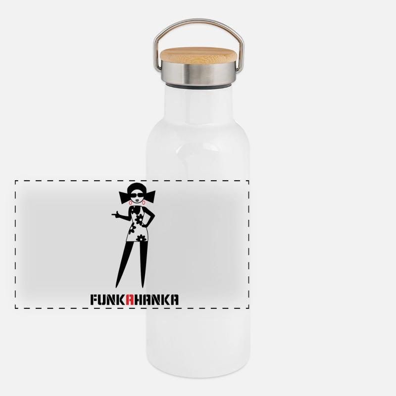 FUNK A HANKA Panorama Thermosflasche mit Bambusdeckel