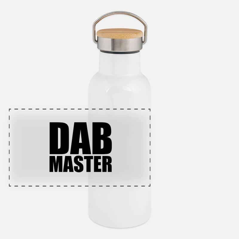 Dabmaster Panorama Thermosflasche mit Bambusdeckel
