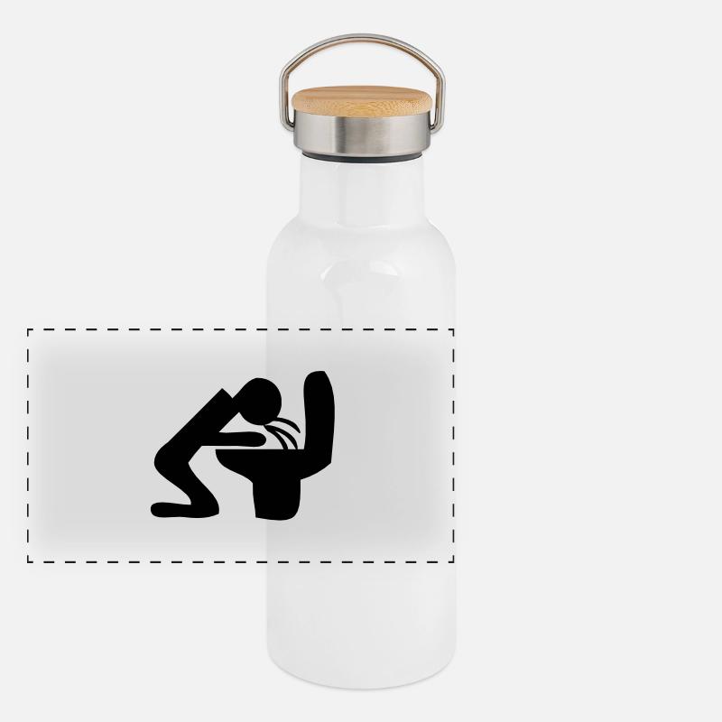vomit Panoramic Thermal Bottle with Bamboo Lid
