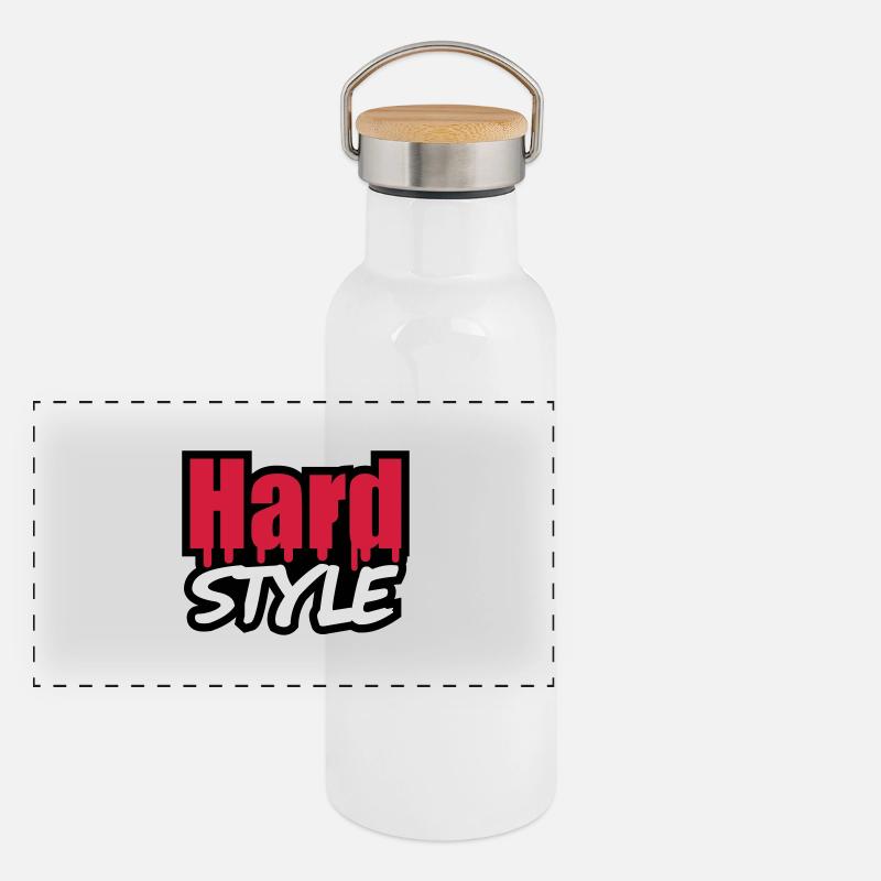 Hard Style Termoflaske med bambuslåg