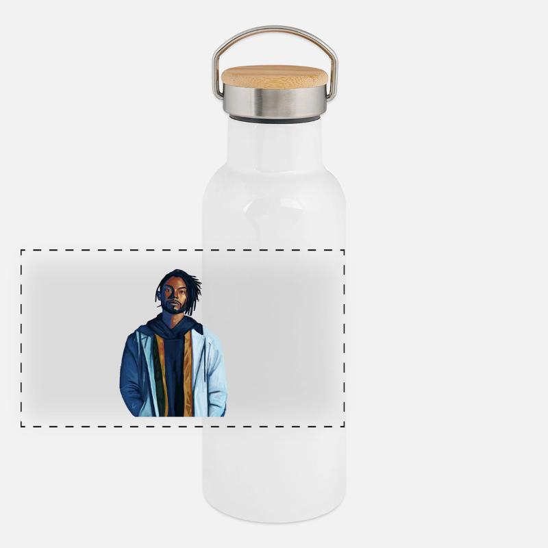 Miguel Panorama Thermosflasche mit Bambusdeckel