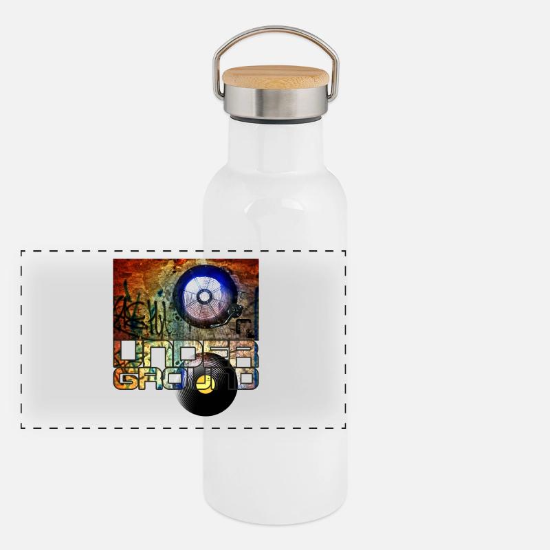 Underground Panoramic Thermal Bottle with Bamboo Lid