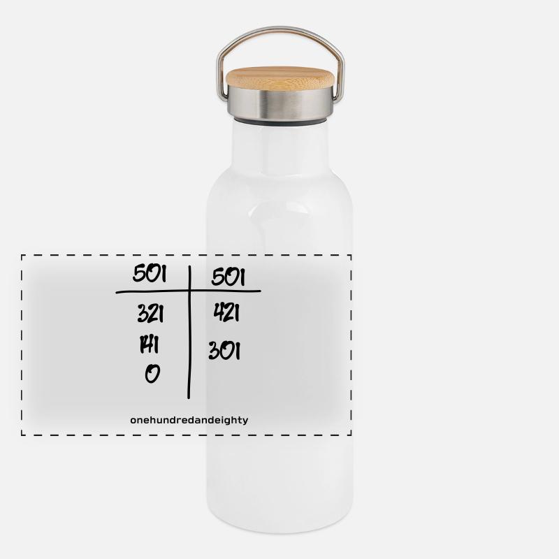 Fléchettes 180 Fléchettes 501 Fin amour fléchettes triple Gourde isotherme avec bouchon en bambou