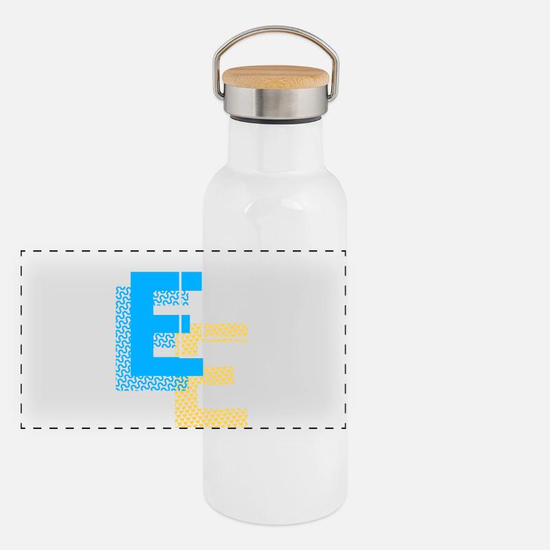 E Design Panoramic Thermal Bottle with Bamboo Lid