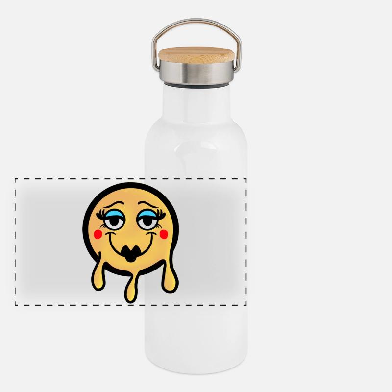 Melting beauty Panoramic Thermal Bottle with Bamboo Lid