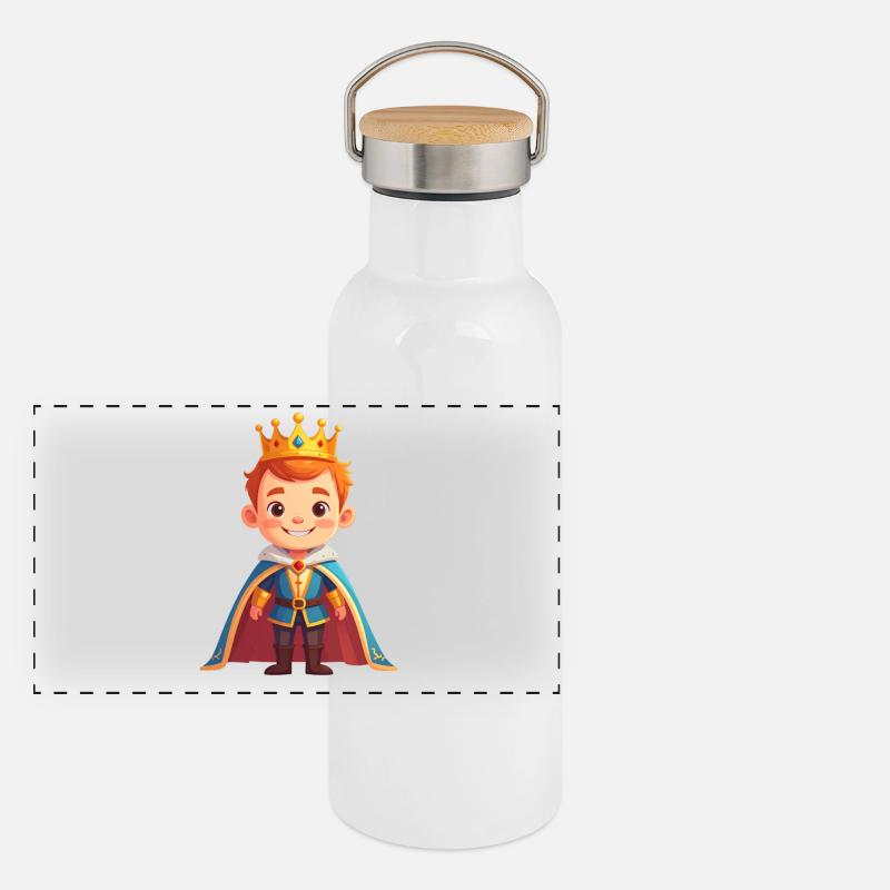 Nobile Principe Thermos con coperchio in bambù