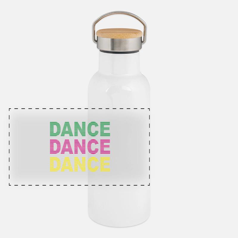 Dance Panoramic Thermal Bottle with Bamboo Lid