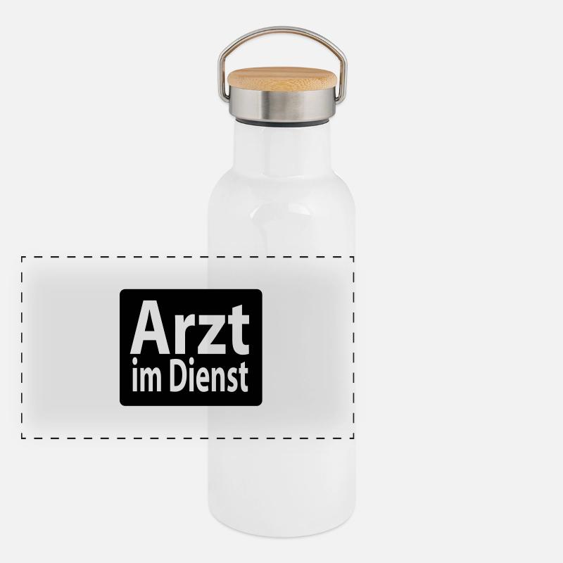 doctor Panoramic Thermal Bottle with Bamboo Lid