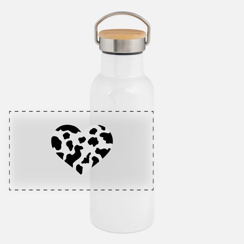 Ko Termosflaska med bambulock