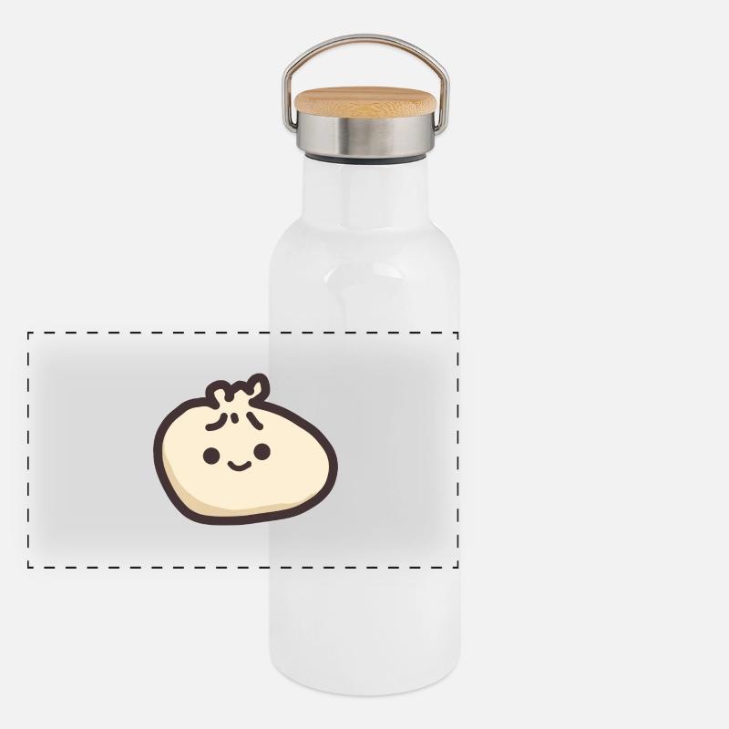 Sweet dumpling Panoramic Thermal Bottle with Bamboo Lid