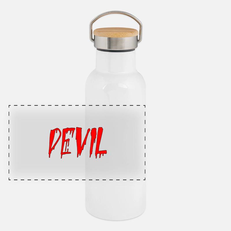 diable Gourde isotherme avec bouchon en bambou