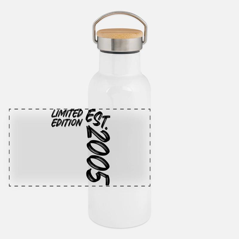 Édition limitée Est. 2005 Gourde isotherme avec bouchon en bambou