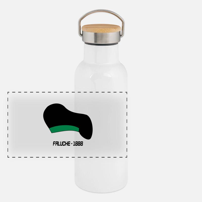 Faluche Panoramic Thermal Bottle with Bamboo Lid