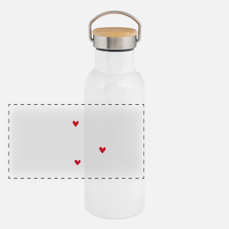 Speech therapy Panoramic Thermal Bottle with Bamboo Lid