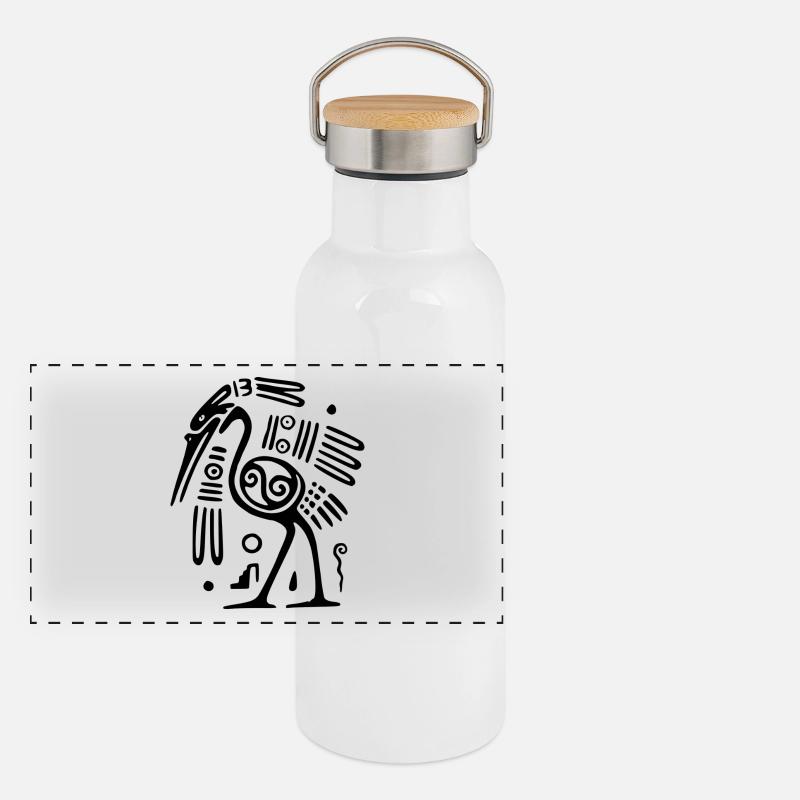 Expérience Voyage Ethno Gourde isotherme avec bouchon en bambou