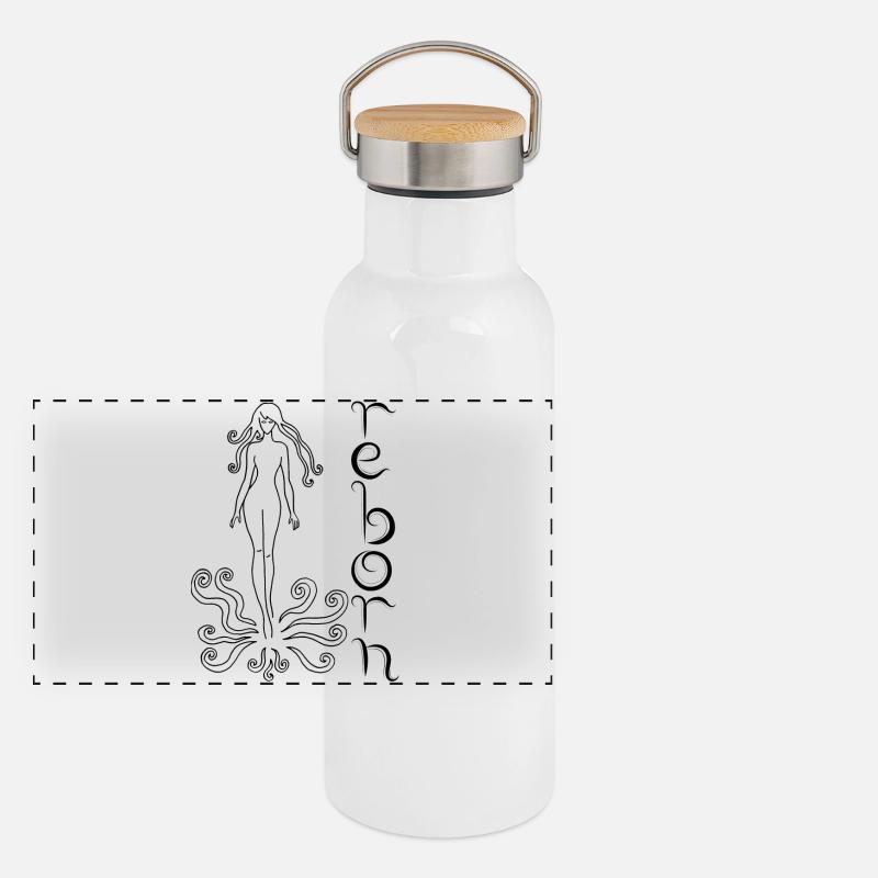 Renaissance Panoramic Thermal Bottle with Bamboo Lid