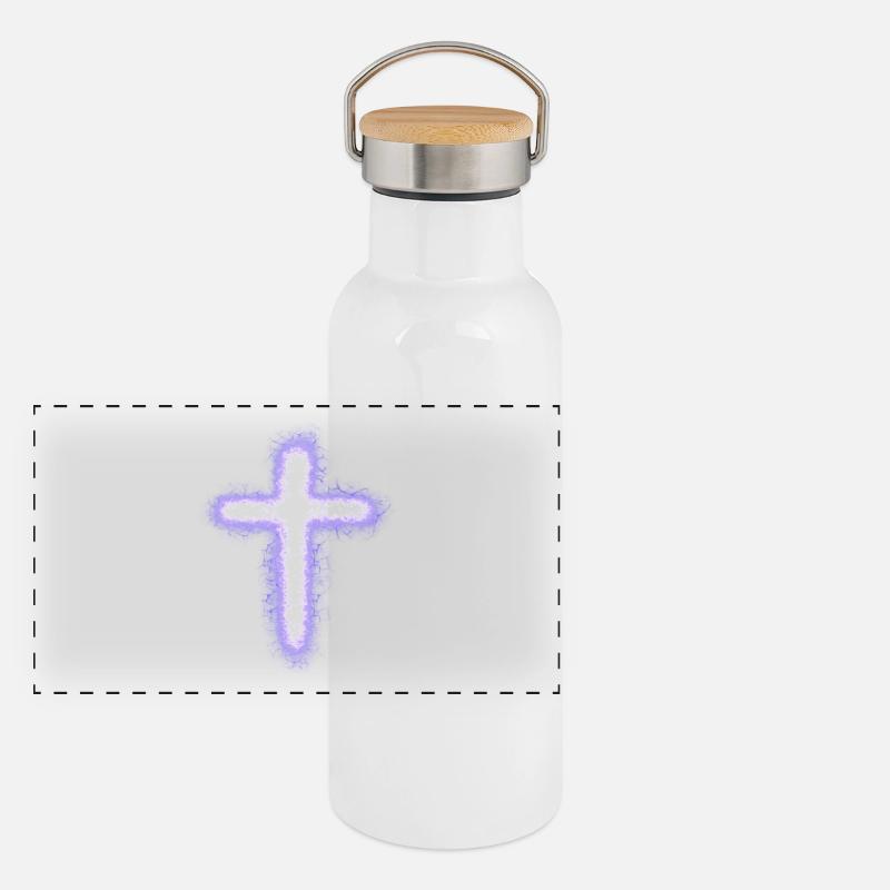 Cross Panoramic Thermal Bottle with Bamboo Lid