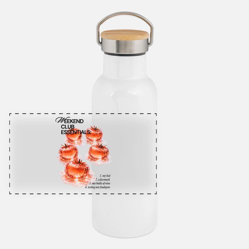 Weekend Club Essentials Panorama Thermosflasche mit Bambusdeckel