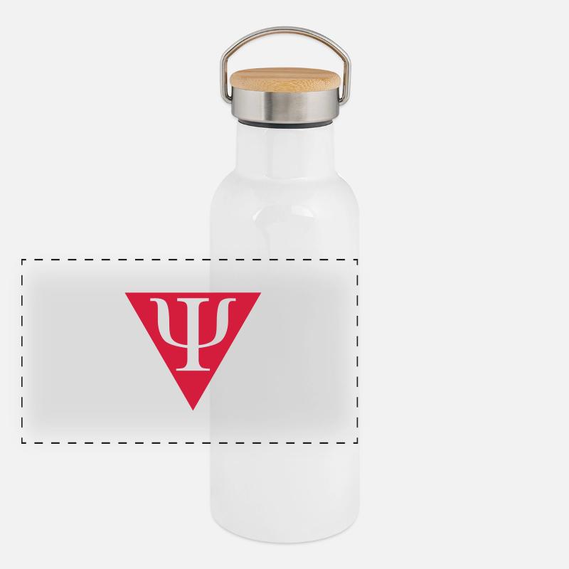 PSY__V002 Gourde isotherme avec bouchon en bambou