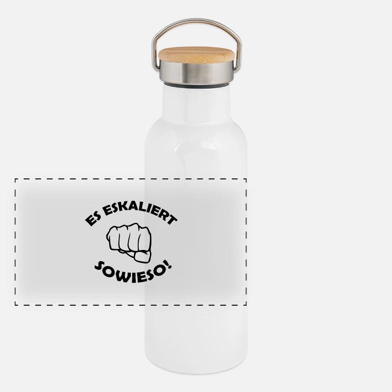 eskaliert_001 Panorama Thermosflasche mit Bambusdeckel