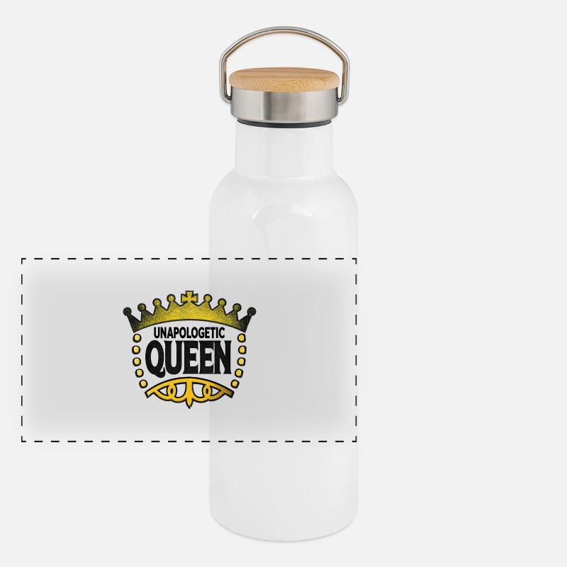 Unapologetic Queen Panoramic Thermal Bottle with Bamboo Lid