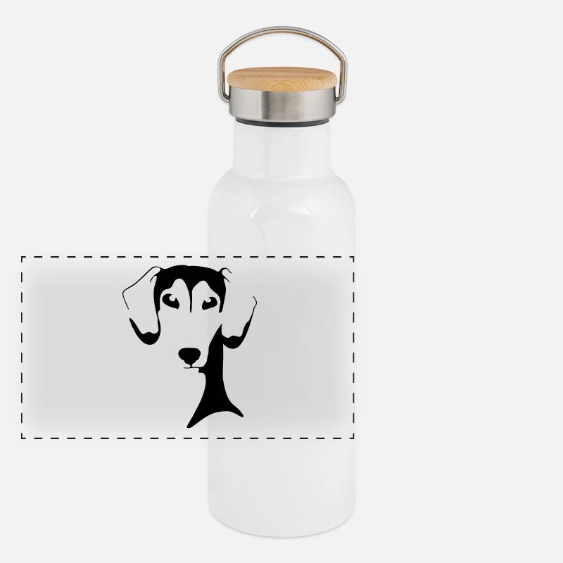 umme Panorama Thermosflasche mit Bambusdeckel