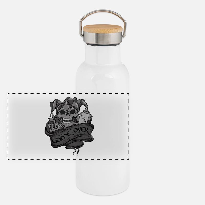 joker Panoramic Thermal Bottle with Bamboo Lid