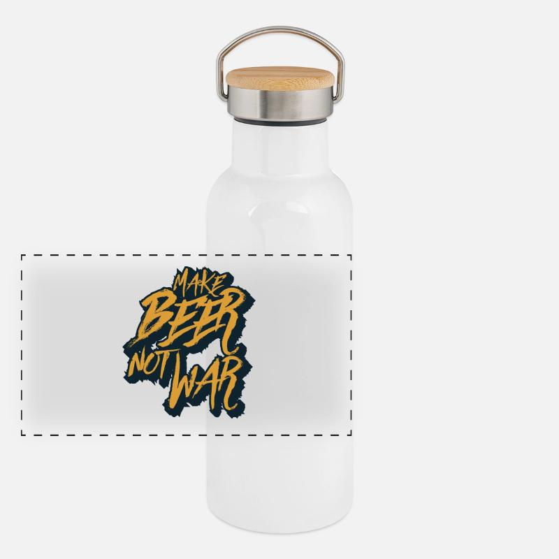 Good beer Panoramic Thermal Bottle with Bamboo Lid