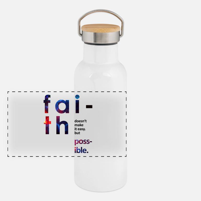 universe Panoramic Thermal Bottle with Bamboo Lid