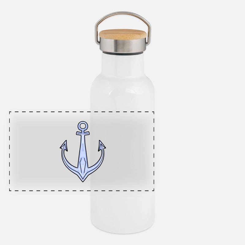 ancre Gourde isotherme avec bouchon en bambou