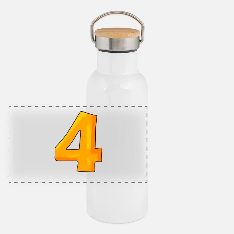4 Panoramic Thermal Bottle with Bamboo Lid