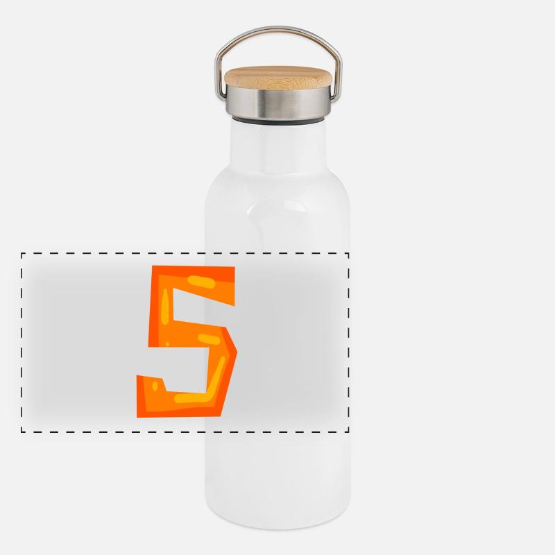 5 Panoramic Thermal Bottle with Bamboo Lid