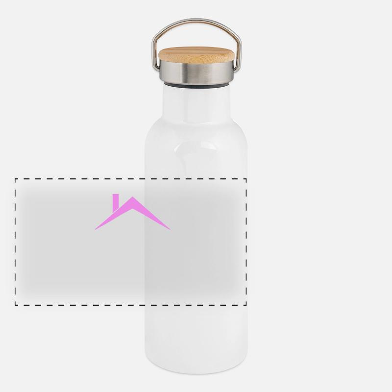 Couvreur de toit de maison Gourde isotherme avec bouchon en bambou