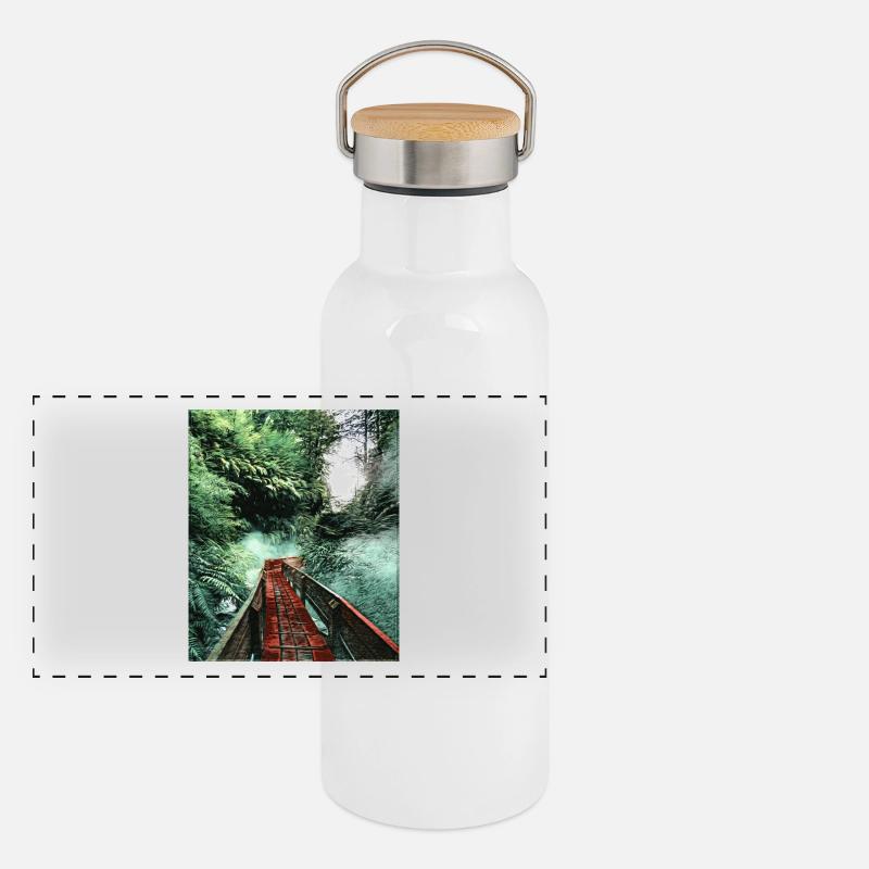 Termas Geométricas, Chile Panoramic Thermal Bottle with Bamboo Lid