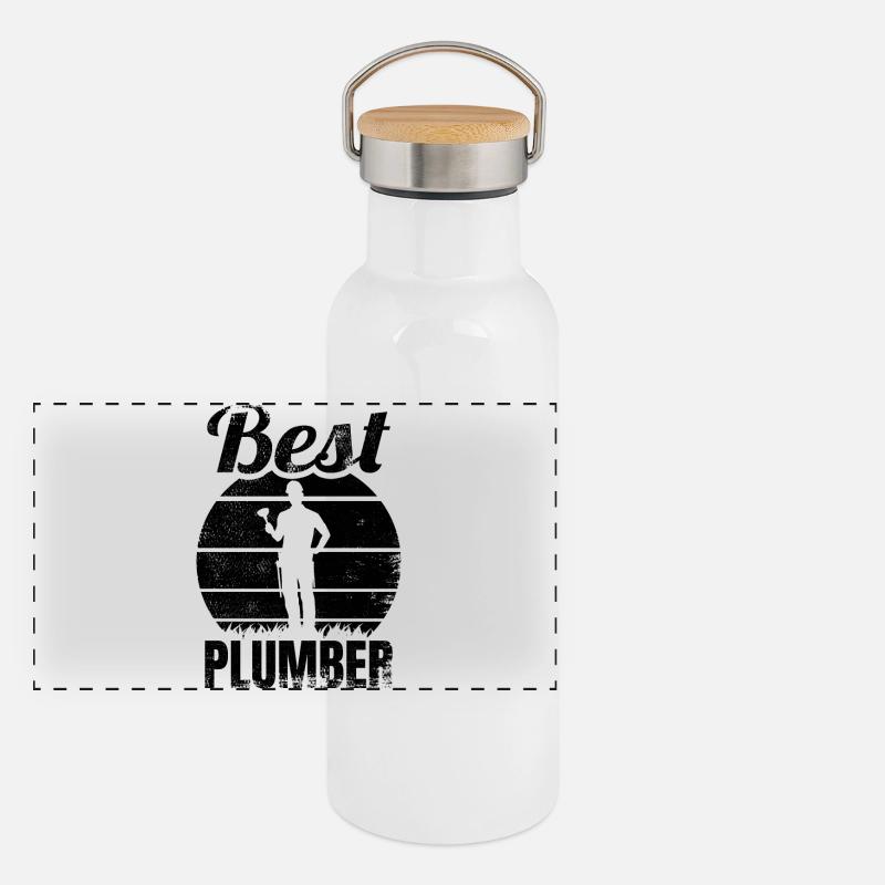 Best Installer Panoramic Thermal Bottle with Bamboo Lid