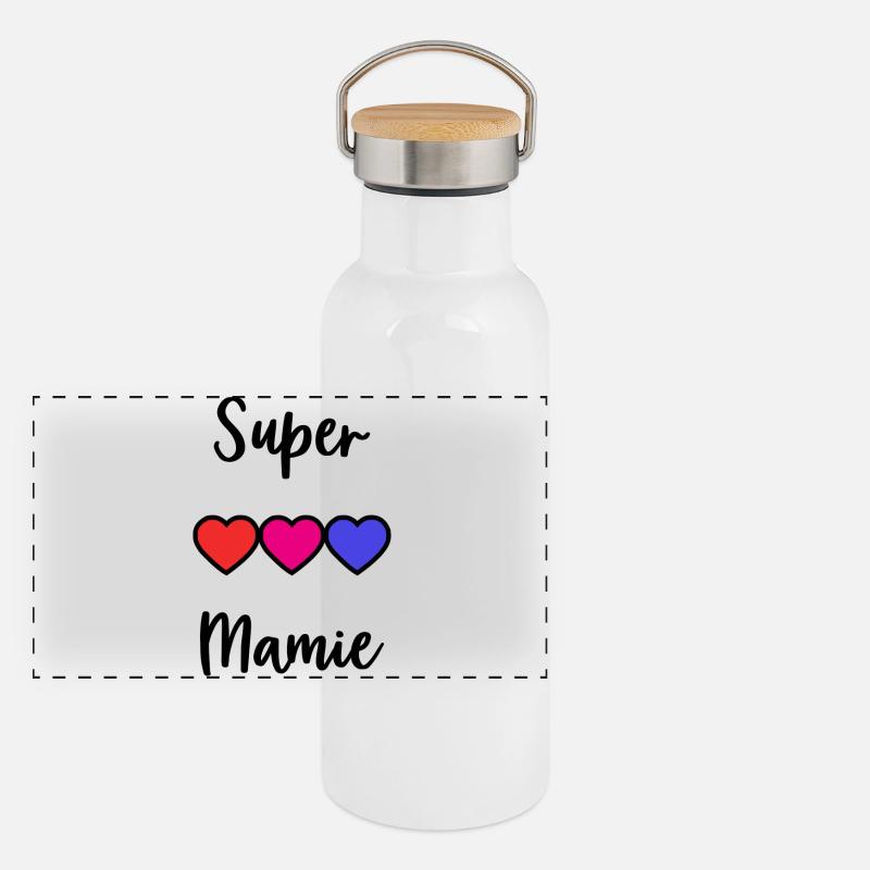 GRANNY Panoramic Thermal Bottle with Bamboo Lid