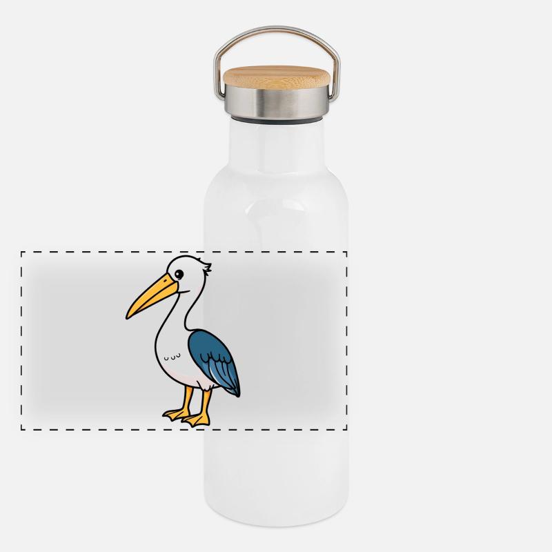 Pelican Panoramic Thermal Bottle with Bamboo Lid