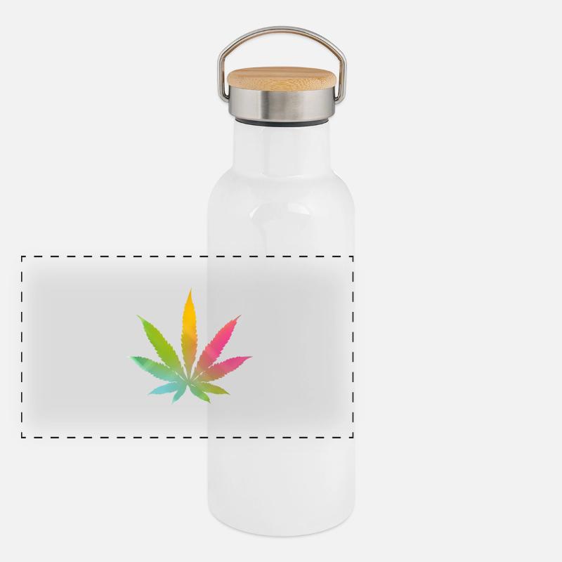 hemp Panoramic Thermal Bottle with Bamboo Lid