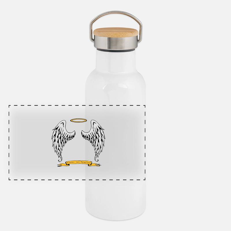 KnT 2012 Gourde isotherme avec bouchon en bambou