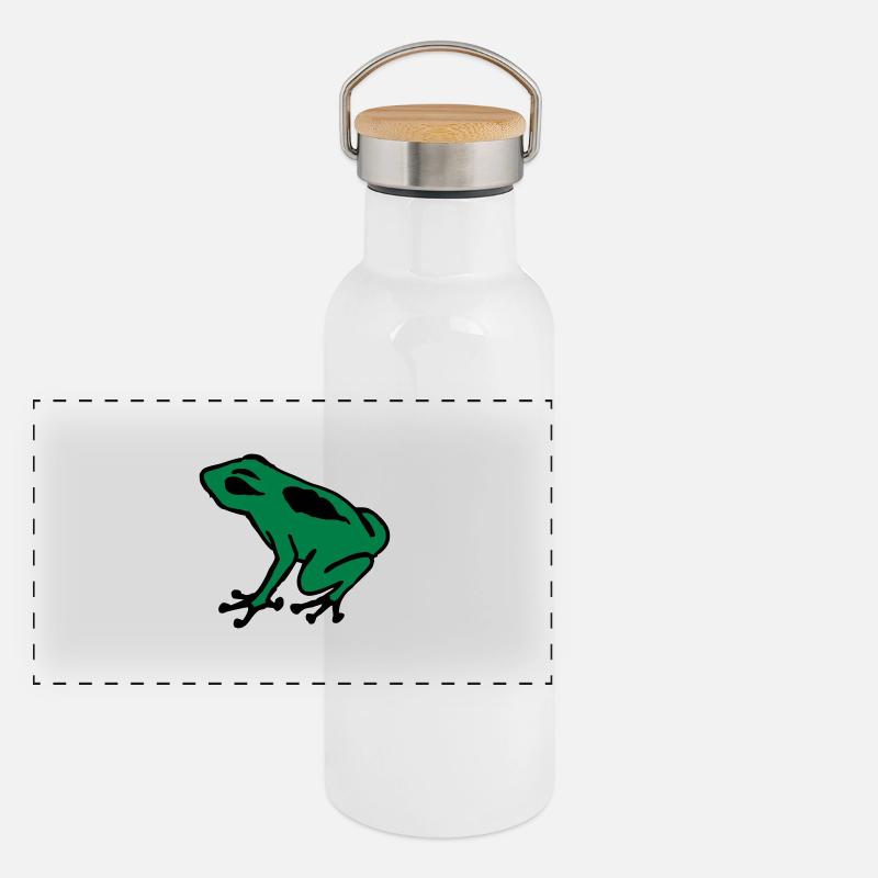 Frosch GA Panorama Thermosflasche mit Bambusdeckel