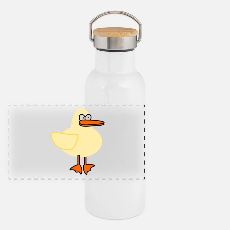 duck Panoramic Thermal Bottle with Bamboo Lid
