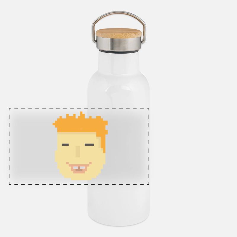 Boy Panoramic Thermal Bottle with Bamboo Lid