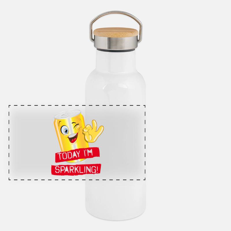 can Panoramic Thermal Bottle with Bamboo Lid
