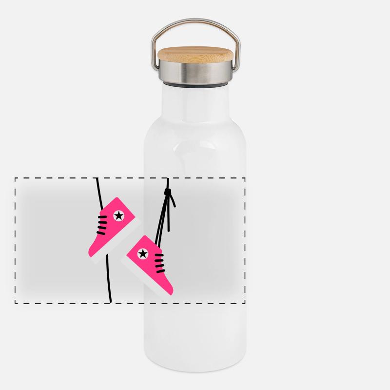 Chucks Panoramic Thermal Bottle with Bamboo Lid