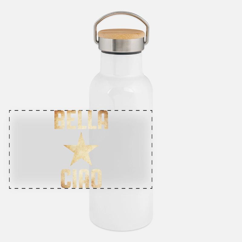 Partisan Singing Panoramic Thermal Bottle with Bamboo Lid