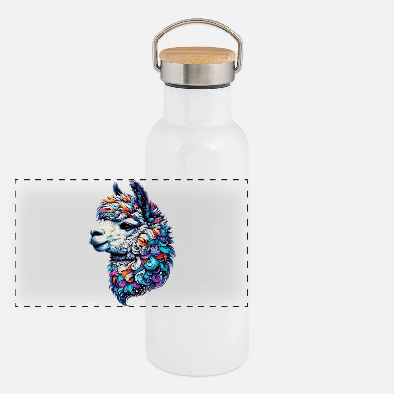 Alpaca Panoramic Thermal Bottle with Bamboo Lid