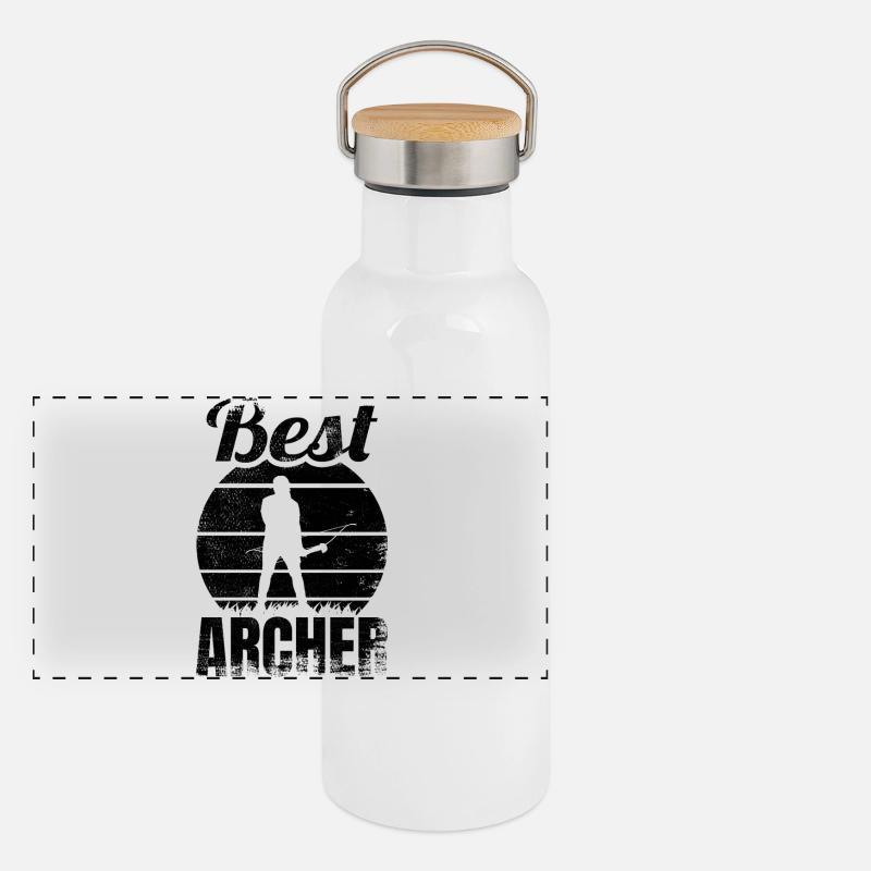 Best Archer Panoramic Thermal Bottle with Bamboo Lid
