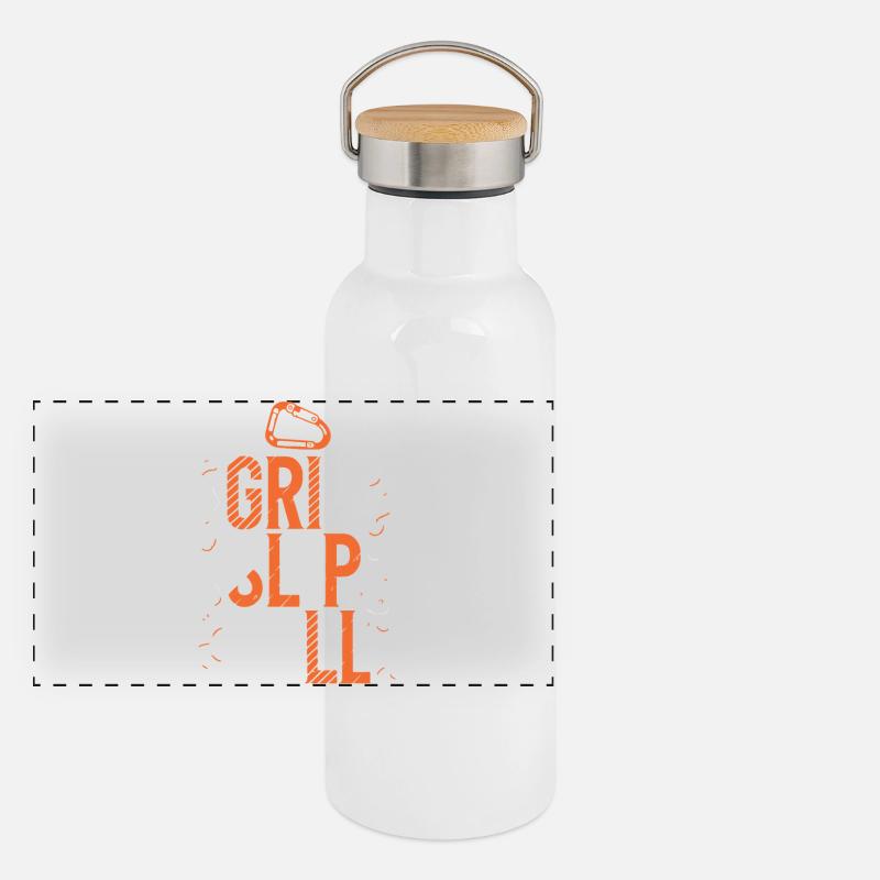 Grip Slip Sweater Climbing Panoramic Thermal Bottle with Bamboo Lid