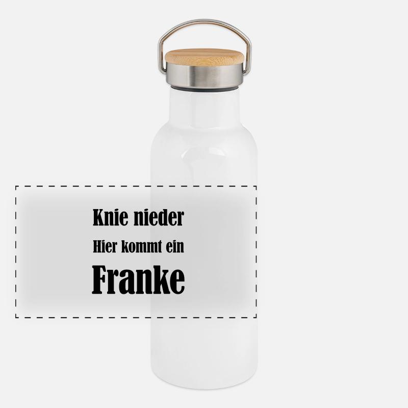 Franke Panorama Thermosflasche mit Bambusdeckel